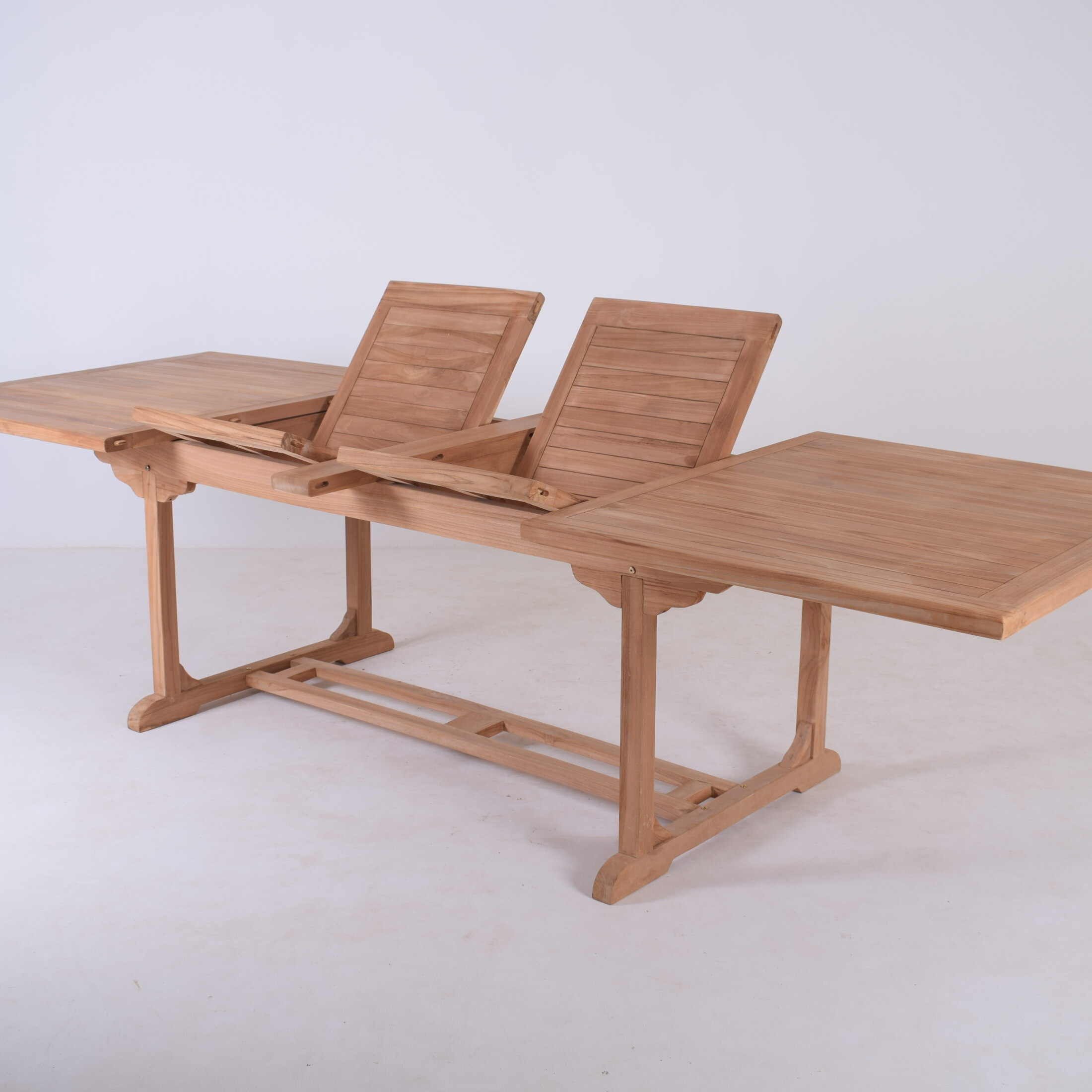 RECT DOUBLE LEAF TABLE W 195-295 D 110 RECT DOUBLE LEAF TABLE W 195-295 D 110