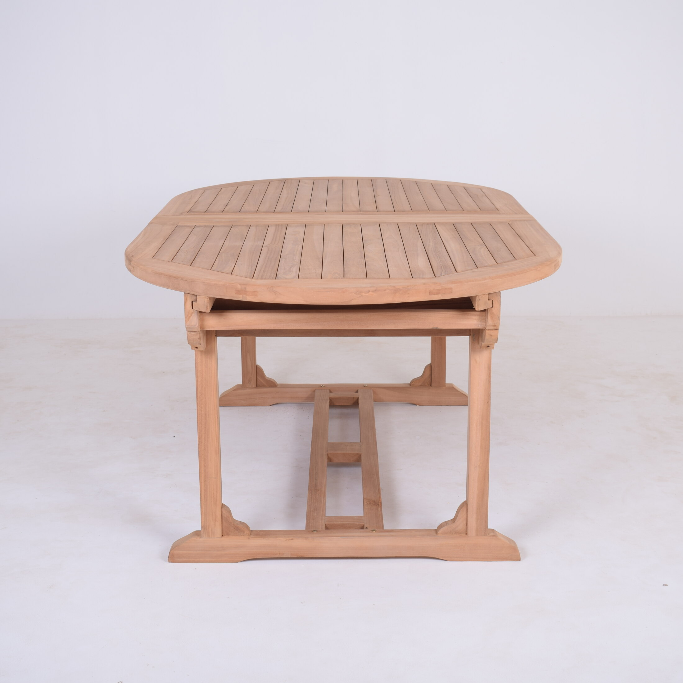 OVAL DOUBLE LEAF TABLE W 195-295 D 110 OVAL DOUBLE LEAF TABLE W 195-295 D 110