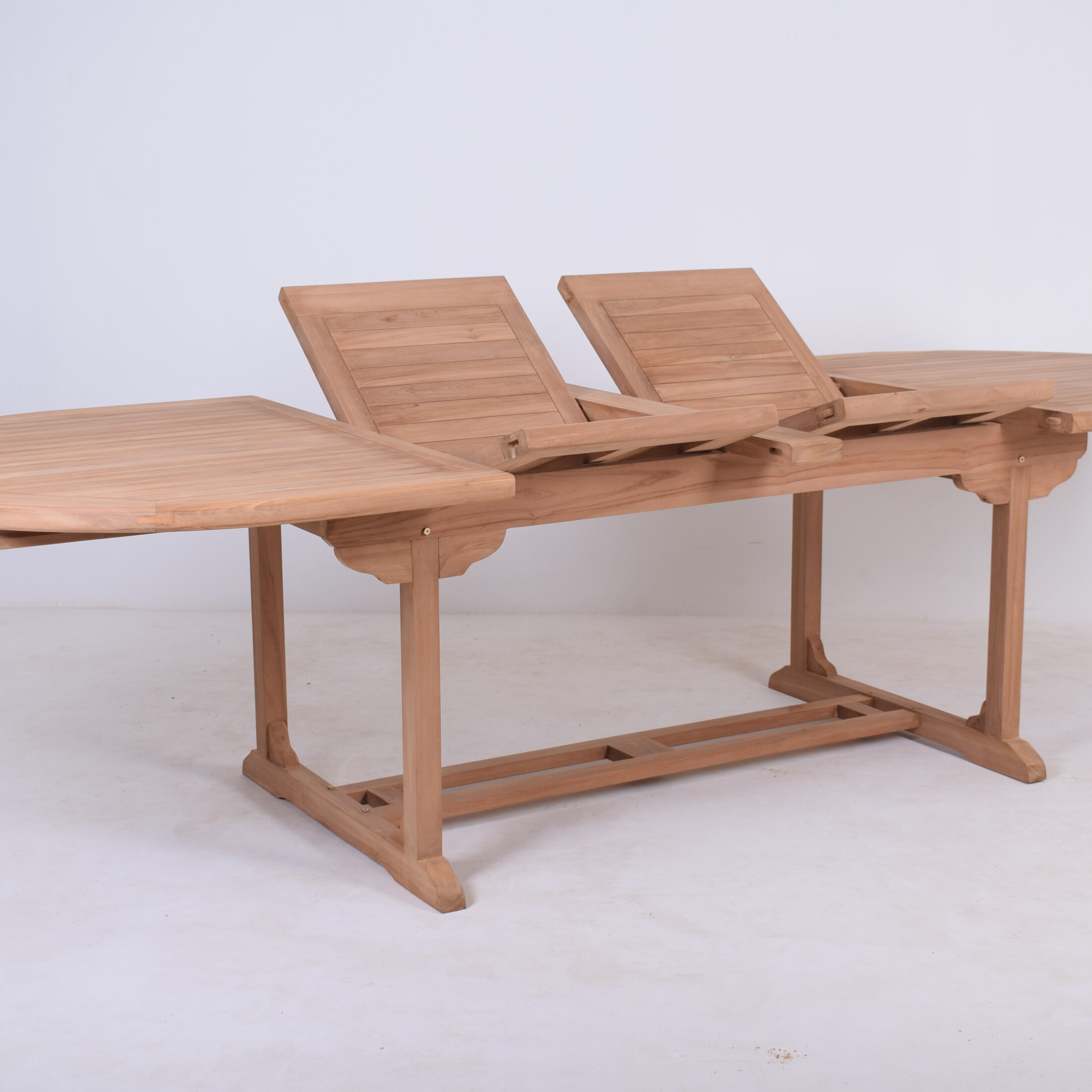 OVAL DOUBLE LEAF TABLE W 195-295 D 110 OVAL DOUBLE LEAF TABLE W 195-295 D 110