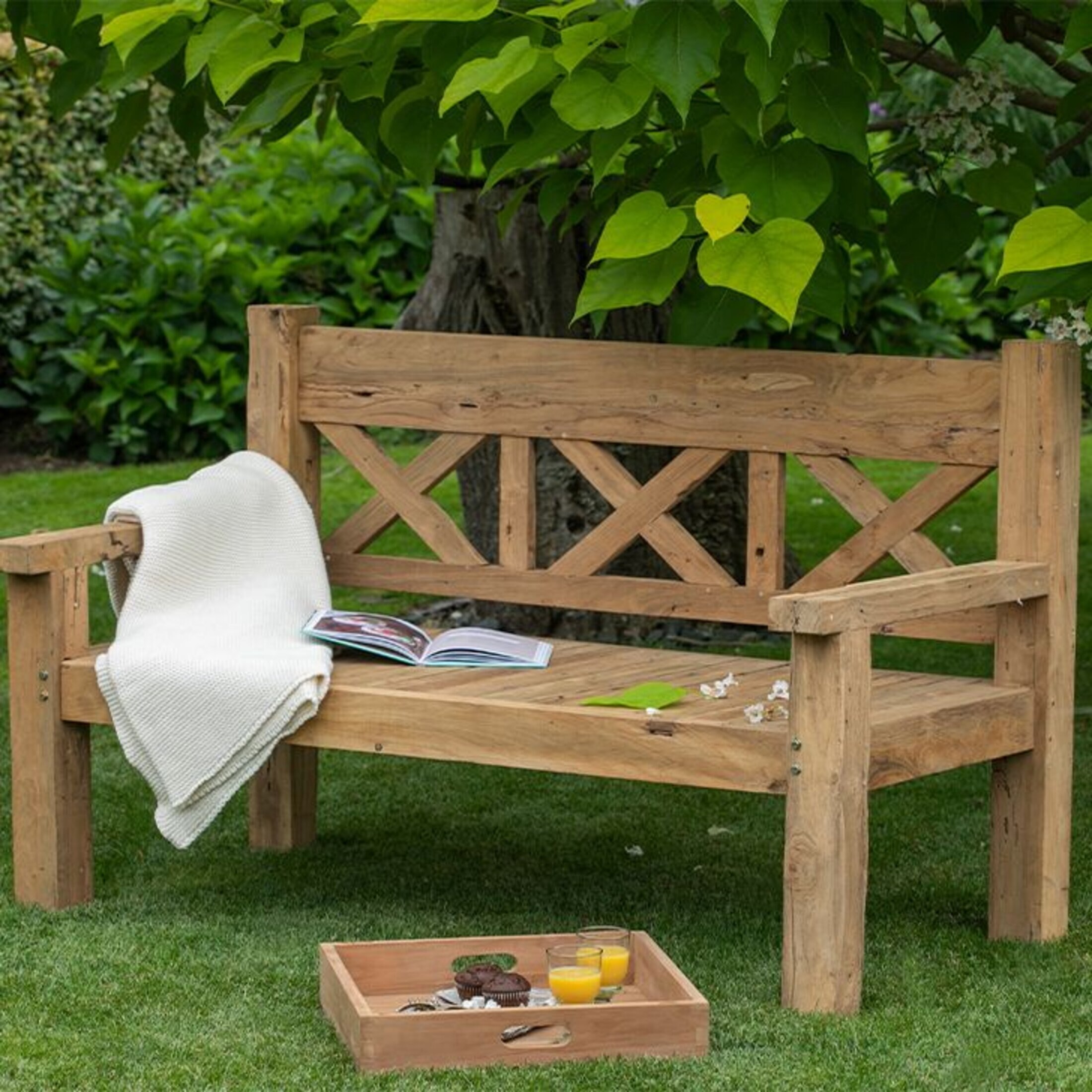 Woodie Bank Rustique 160 cm Woodie Bank Rustique 160 cm