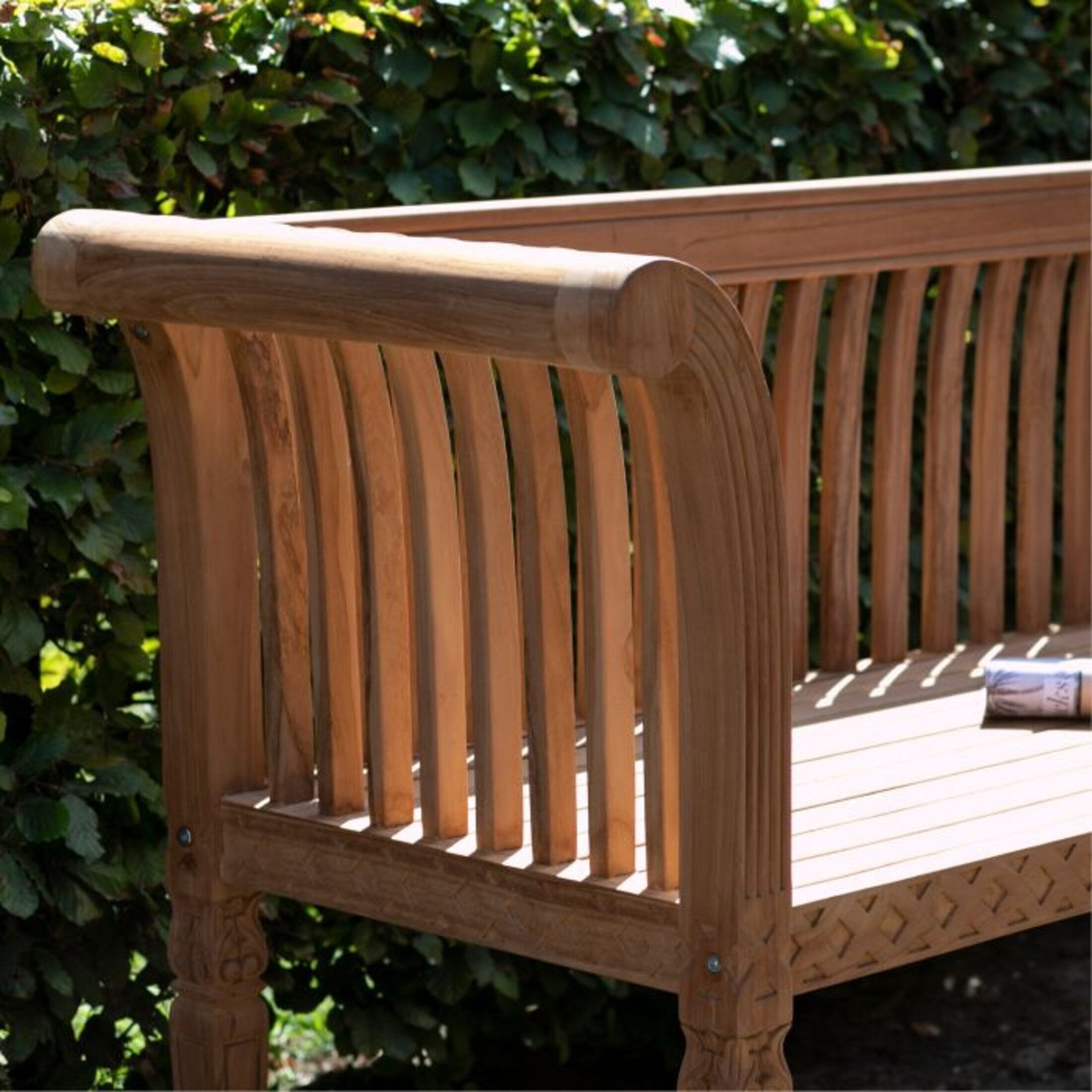 Gartenbank Teakholz 130cm Gartenbank Teakholz 130cm